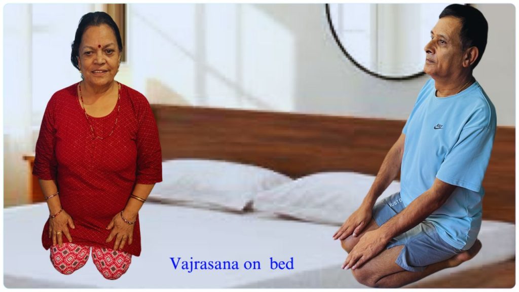-Bajrasana-thunderboit-pose-bajrasana-on-bed-yoga-&-meditation--knsapkota.com